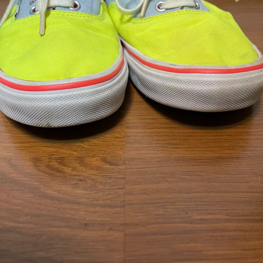 Vans Mens 10.5 Era Canvas Color Block Skater Punk Bright Colorful Casual Shoes - Picture 7 of 12